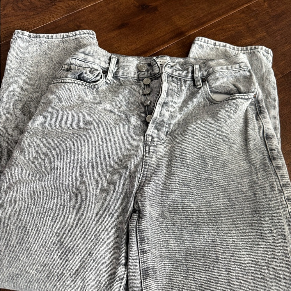 PacSun Women's High Rise Light Gray Jeans